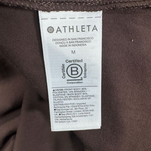 Athleta Tank Top Women's Medium Brown Sleeveless Blouse Lightweight - Picture 8 of 10